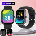 1.83" Touch Screen Smart Watch, Digital Fitness Watches with Call Function & 100+ Sports Modes, Multifunctional Electronic Fitness Watch, Smartwatch Watch, Wearable, Waterproof Smartwatch, Custom Wristwatch, Touchscreen Smartwatch #GLOBAL PICKS