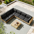 7 Pieces Patio Furniture Set, Outdoor Furniture Set, Sofa Set, Outdoor Seating Group, Durable PE Wicker Rattan Construction, Ideal Sofa Set for Comfortable Lounging Summervibes