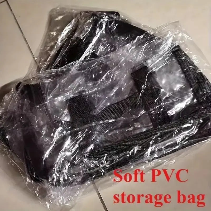 【 Free Shipping 】Large Clear Thick Plastic Storage Box with Hinged Lid, Heavy-Duty Durable High Capacity Organizer, Perfect for Home, Camping, Travel, Attic and Moving
